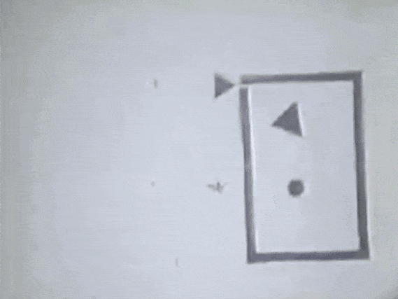 Heider-Simmel — personality through abstract geometric motion
